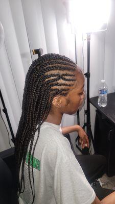 Kriss Kross braids