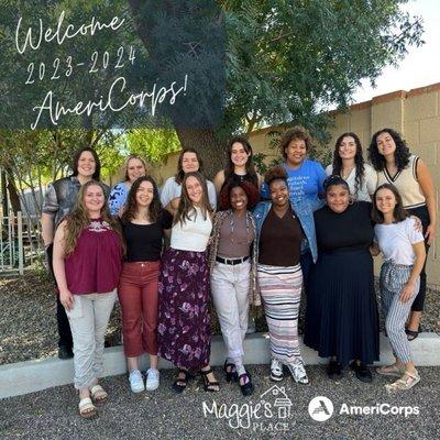 AmeriCorps volunteers