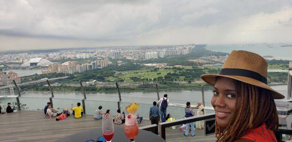 View from Marina Bay Sands