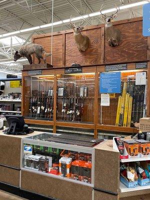 Lots of hunting supplies