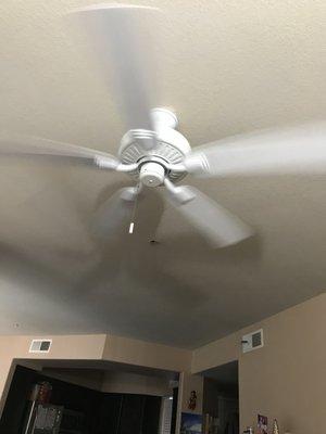 My tenants were very happy with their new ceiling fan