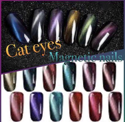 We offer magnet nails. Try it out so cool!!