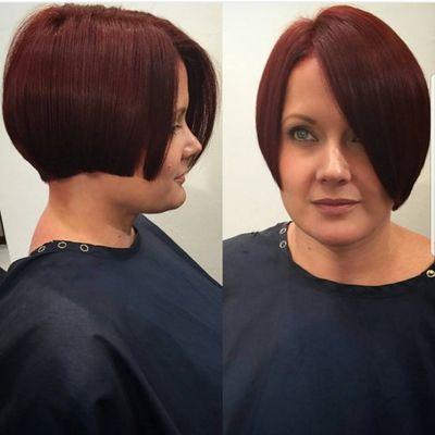 Short Bob hair cut