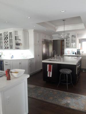 Kitchen, bath, dining area