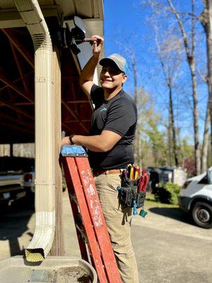 Flood Lights Greenville Electricians