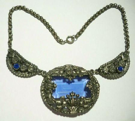 Victorian Czech Glass Necklace