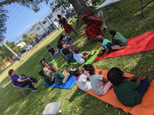 Jesus Storytime in the Field