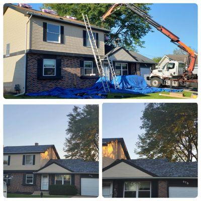 New Roof Install. Bartlett, IL