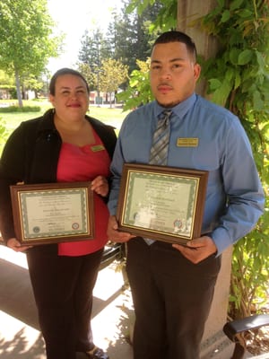 HRC and Case Managers were recognized for outstanding service to our local homeless Veterans!