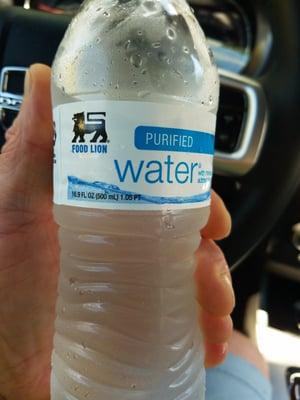 This Food Lion branded bottled water is the absolute worst tasting bottled water I have ever Drank in my entire life.