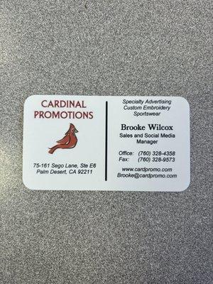 Cardinal Promotions