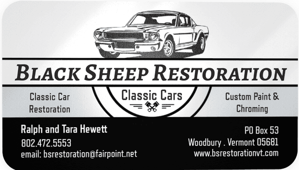 Black Sheep Restoration