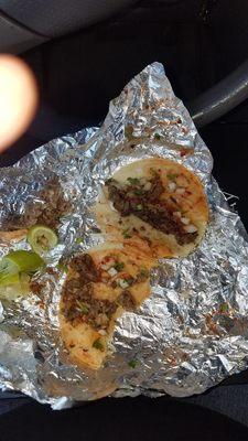 SAD TACOS, COOK NEEDS TO GET IT TOGETHER & OWNER!