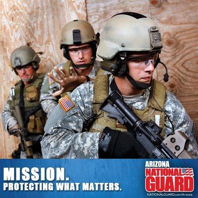 Arizona National Guard Recruiting | 1000 E University Dr Tempe, AZ 85281 | (602) 377-6322