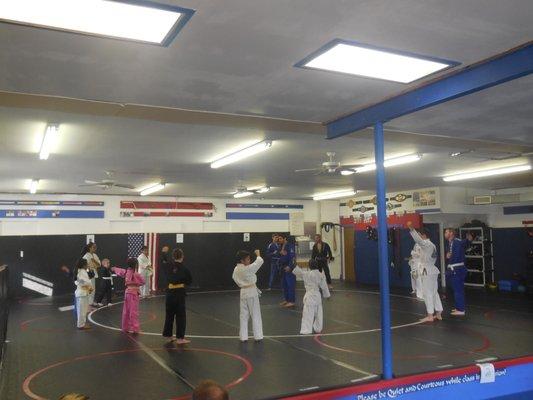 Brazilian Jiu Jitsu class