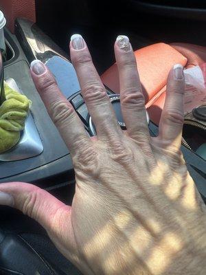 Ruined manicure