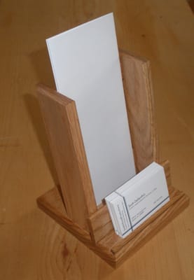 Brochure, Business Card Holder