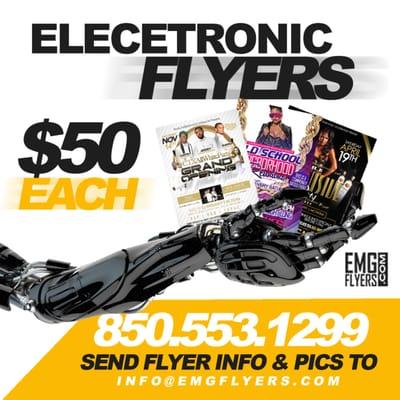 EMG Design & Printing E-flyers