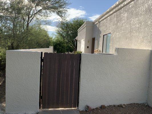 Stucco wall repair in Tucson, AZ