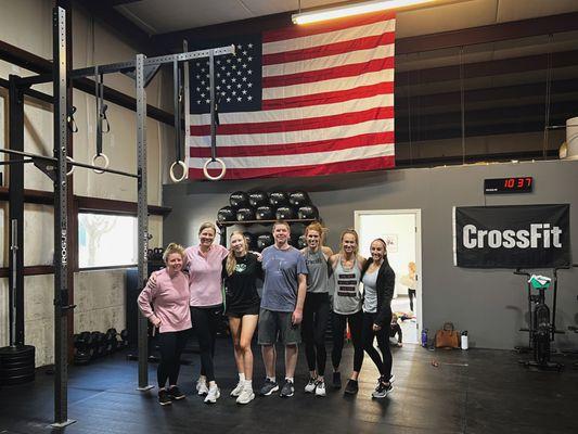 Group classes at CrossFit Fairfield help you build strong relationships with likeminded people in the Fairfield community.