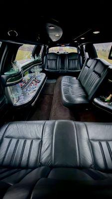 Inside the presidential limousine