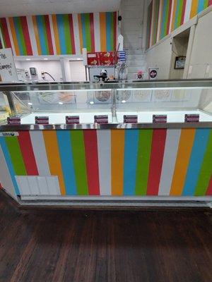 Walk up counter with more selection