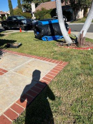 Jumping house with slide from San diego kid party rental