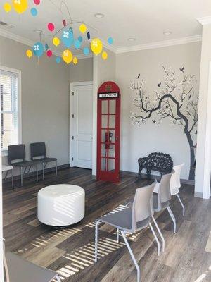 Separate Sick Waiting Room at Phillips Pediatrics, Oxford, MS