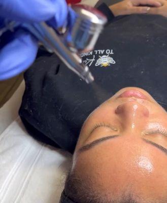 Hydrating facial