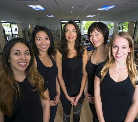 Team V: Camilla, Judy, Giselli, Elaine and Erika (left to right)