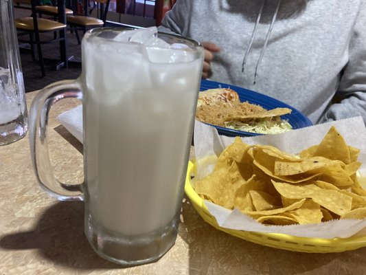 Horchata- seriously one of the best we have found in Virginia