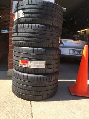 Best prices on tires. We also give a complimentary computerized alignment with every purchase of for tires.