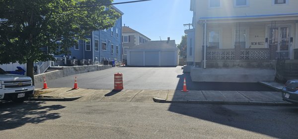 Driveway Paving  job in Malden.