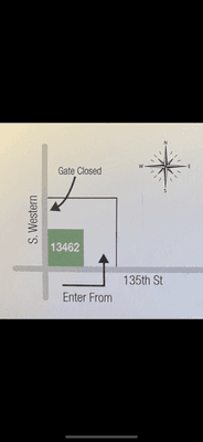 Please use entrance on 135th. Other entrance is blocked.