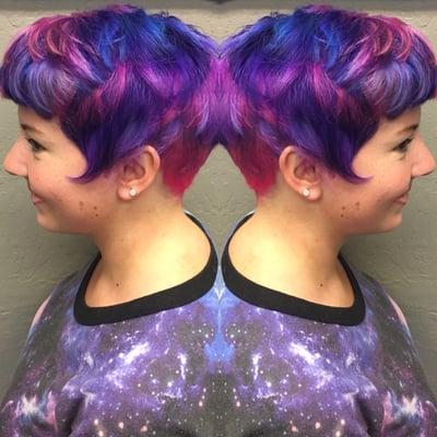 Beautiful Galaxy hair by Vanessa