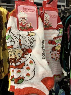 Strawberry Shortcake socks, perfect for every age