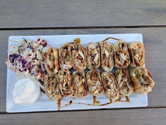 Chicken shawerma Arabi 
Serve with coleslaw and fries