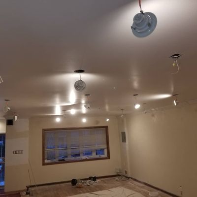 Before & After Ceiling Installation in Brooklyn, NY