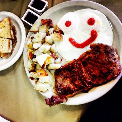 Steak & eggs