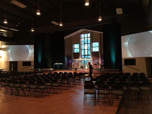 Refuge, Contemporary Worship space