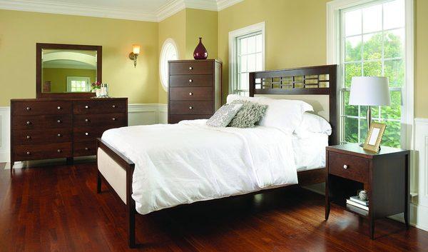 Solid USA Hardwood bedroom Furniture that is beautiful and made to be used! 200+ finishes and 800+ hardware choices