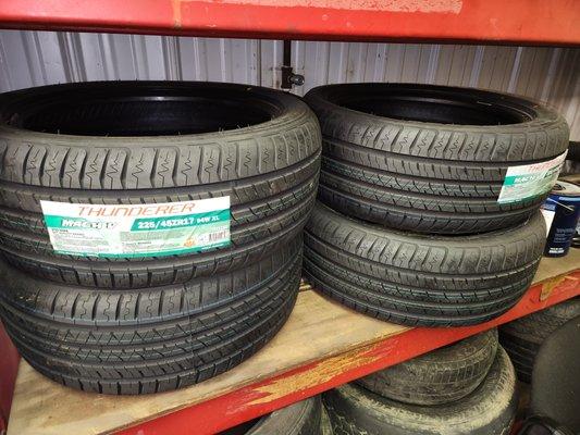 We Sell New Tires