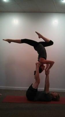 SMY Acro Instructors Mandy and Scott