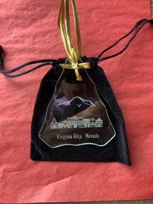 We have lots of Virginia City ornaments to ember your travels!