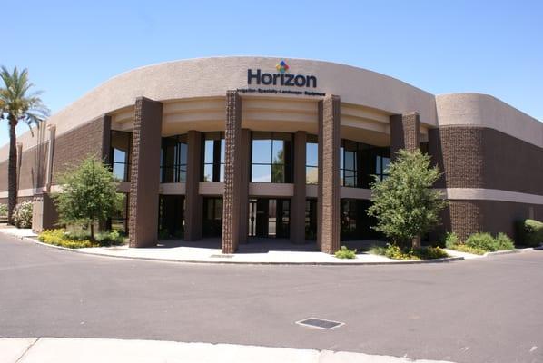 Entrance to Horizon's support offices on the side south of the building.