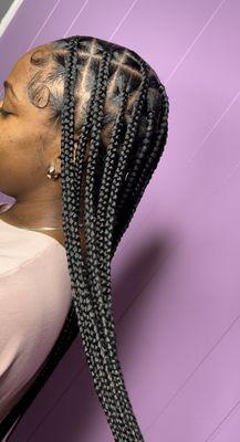 Knotless Braids by Aaliyah