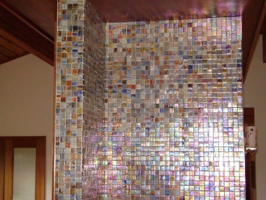 Glass tile 1x1