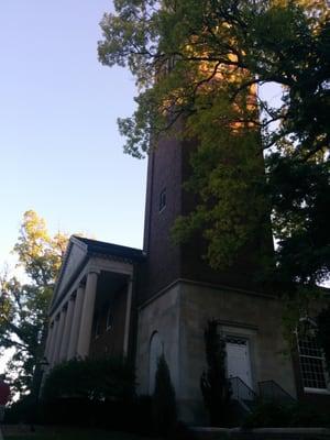 The chapel with the bell tower!