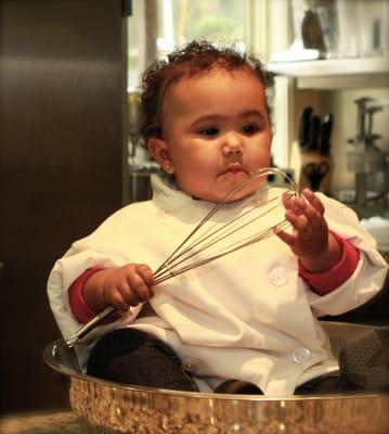 One of our Chefs in Training!