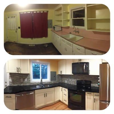 Before & After Kitchen Remodel